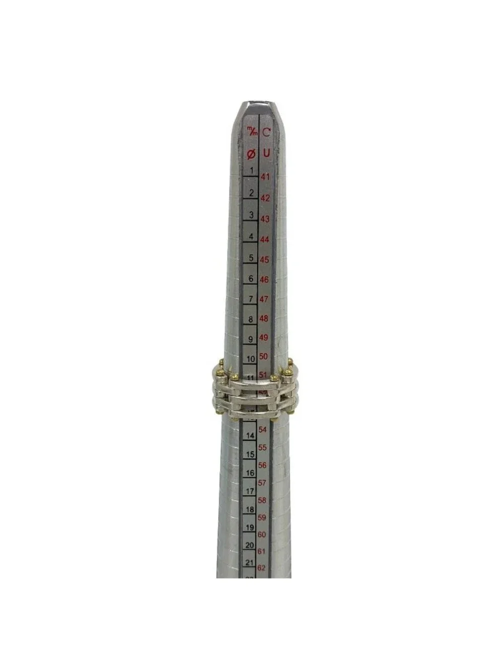 Tiffany & Co Gate Ring 925 Sterling Silver Gold 18K